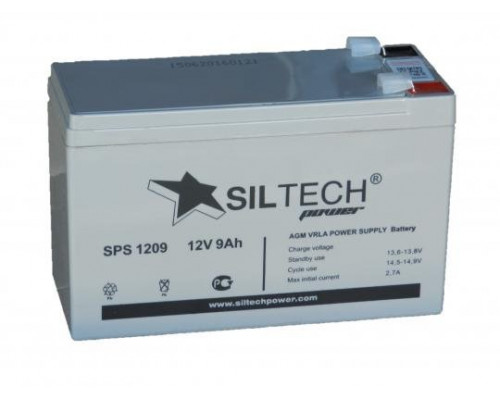 Аккумулятор ИБП SILTECH SPS 1209 12V 9Ah