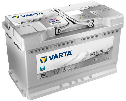 Аккумулятор Varta Silver Dynamic AGM F21 12V 80Ah 800A Обратная полярность