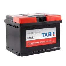 Аккумулятор TAB Magic Низкий 12V 62Ah 600A Обратная полярность