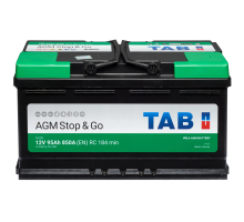 Аккумулятор TAB AGM 12V 95Ah 850A Обратная полярность