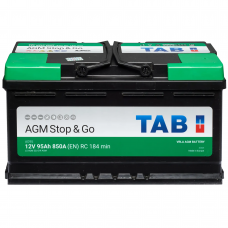 Аккумулятор TAB AGM 12V 95Ah 850A Обратная полярность