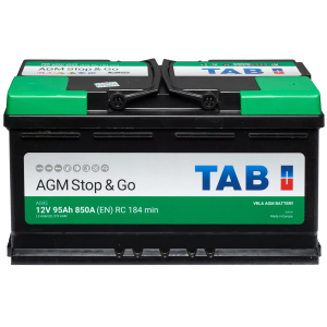 Аккумулятор TAB AGM 12V 95Ah 850A Обратная полярность