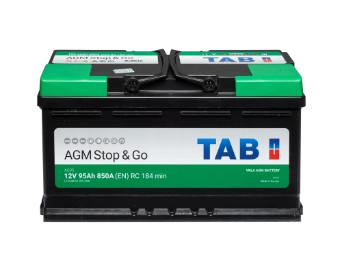 Аккумулятор TAB AGM 12V 95Ah 850A Обратная полярность