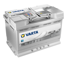 Аккумулятор VARTA Silver Dynamic AGM E39 12V 70Ah 760A Обратная полярность