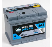 Аккумулятор Polus Arctic 12V 60Ah 560A Прямая полярность