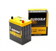 Аккумулятор AURORA UMF 55B19L 45Ah 400A 12V Обратная полярность 