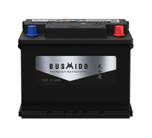 Аккумулятор Bushido 12V 62Ah 580A Обратная полярность Низкий