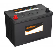 Аккумулятор DELKOR 105D31R 6CT-90Ah 750A 12V Прямая полярность 