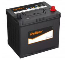 Аккумулятор DELKOR 75D23L 6CT-65Ah 570A 12V Обратная полярность 