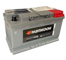 Аккумулятор HANKOOK AGM 6CT-80Ah 800A 12V Обратная полярность 