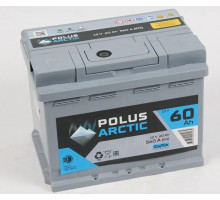 Аккумулятор POLUS ARCTIC 6CT-60Ah 560A 12V Обратная полярность Низкий 