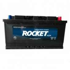 Аккумулятор ROCKET AGM 12V 95Ah 850A Обратная полярность 
