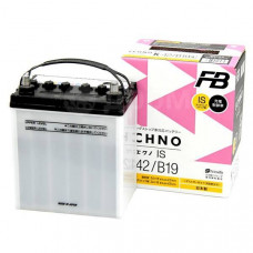 Аккумулятор FB Echno IS K-42B19L Asia 12V 33Ah 380A Обратная полярность