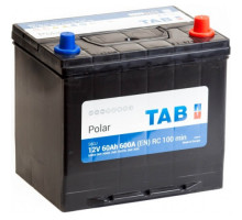 Аккумулятор TAB Polar Asia 12V 60Ah 600A Обратная полярность