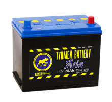 Аккумулятор Tyumen battery Asia 12V 75Ah 630A Обратная полярность