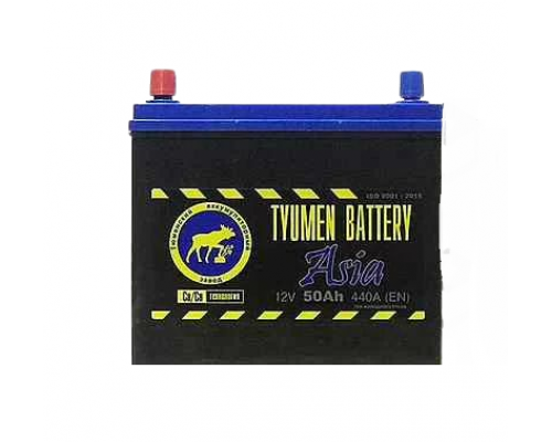 Аккумулятор Tyumen Battery Asia 12V 50Ah 440A Прямая полярность