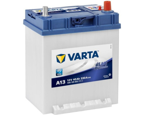 Аккумулятор Varta Blue Dynamic A13 Asia 12V 40Ah 330A Обратная полярность