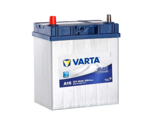 Аккумулятор VARTA A15 Asia 12V 40Ah 330A Прямая полярность