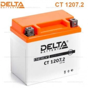 Аккумулятор delta CT 1207.2 12V 7Ah
