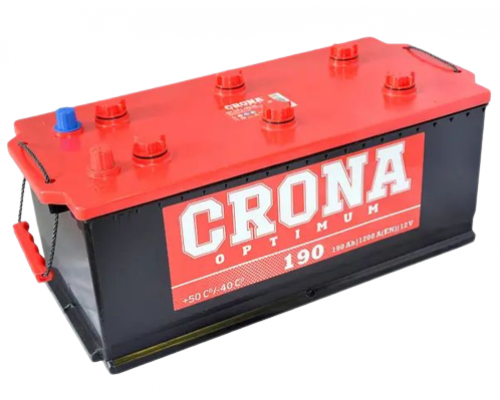 Аккумулятор CRONA 12V 190Ah 1200A Прямая полярность