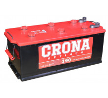 Аккумулятор CRONA 190 болт 12V 190Ah 1200A Прямая полярность