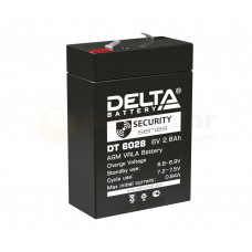 Аккумулятор ИБП DELTA DT 6028 6V 2.8Ah