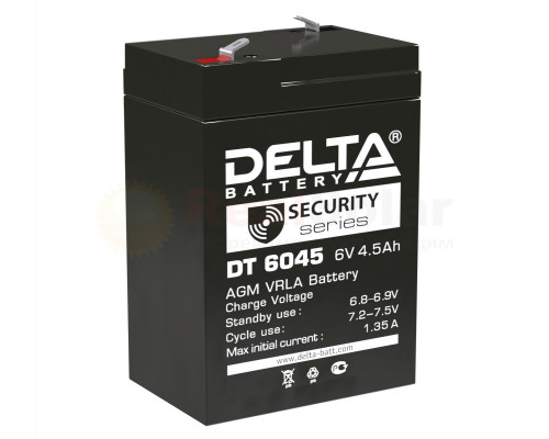 Аккумулятор ИБП DELTA DT 6045 6V 4.5Ah