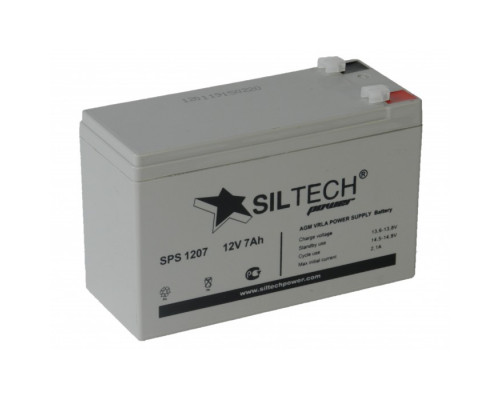 Аккумулятор ИБП SILTECH SPS 1207 12V 7Ah