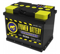 Аккумулятор Tyumen Battery 12V 60Ah 550A Прямая полярность