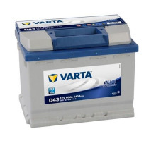 Аккумулятор VARTA D43 12V 60Ah 540A Прямая полярность