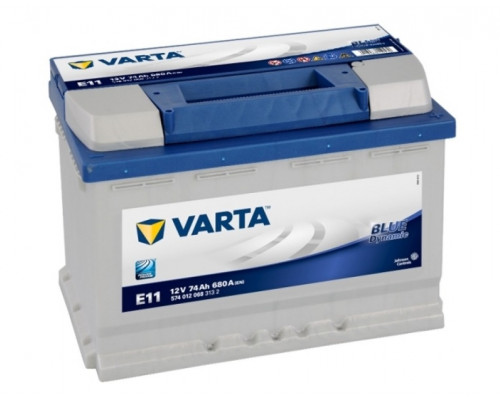 Аккумулятор VARTA E11 Blue Dynamic 12V 74Ah 680A Обратная полярность