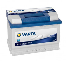 Аккумулятор VARTA E12 Blue Dynamic 12V 74Ah 680A Прямая полярность