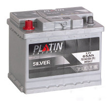 Аккумулятор PLATIN SILVER 12V 65Ah 650A Прямая полярность