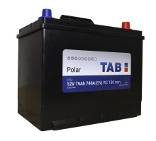 Аккумулятор TAB Polar Asia 12V 75Ah 740A Обратная полярность