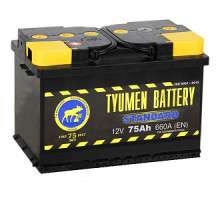 Аккумулятор Tyumen Battery 12V 75Ah 660A Прямая полярность