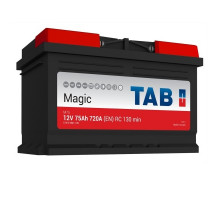 Аккумулятор TAB Magic Низкий 12V 75Ah 720A Обратная полярность